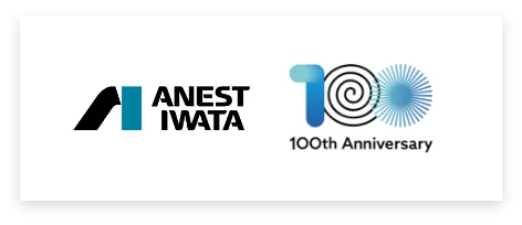 アネスト岩田100周年ロゴ