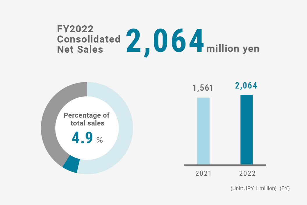 Consolidated Net Sales of Vacuum Equipment
