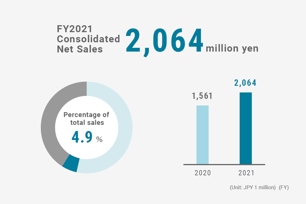 Consolidated Net Sales of Vacuum Equipment