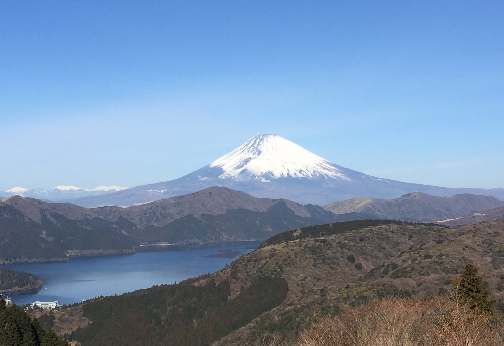 アネスト岩田ターンパイク箱根　大観山の景色